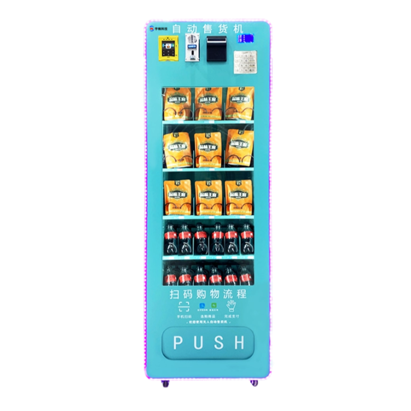 Vending Machine Qr Code - Verkaufsautomat für Münzwechsel, Scancode, Selbstbedienungsautomat für