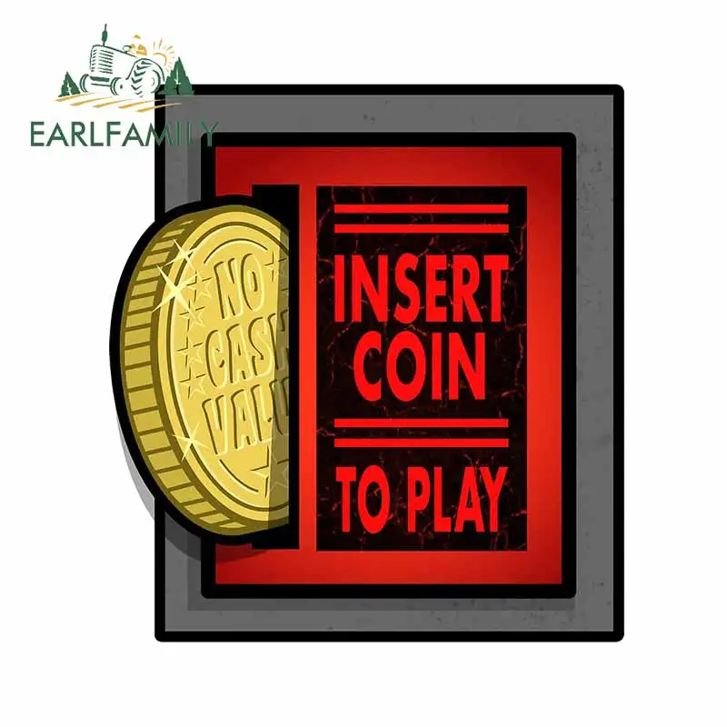 Arcade X - EARLFAMILY 13cm x 11,8cm Retro Pinball