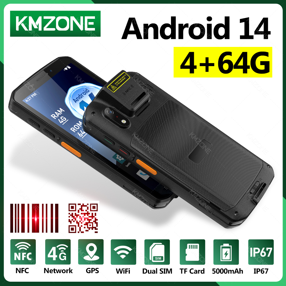 Nfc Card Reader Vending - MTK6765 PDA-Terminal Android 14 mit NFC