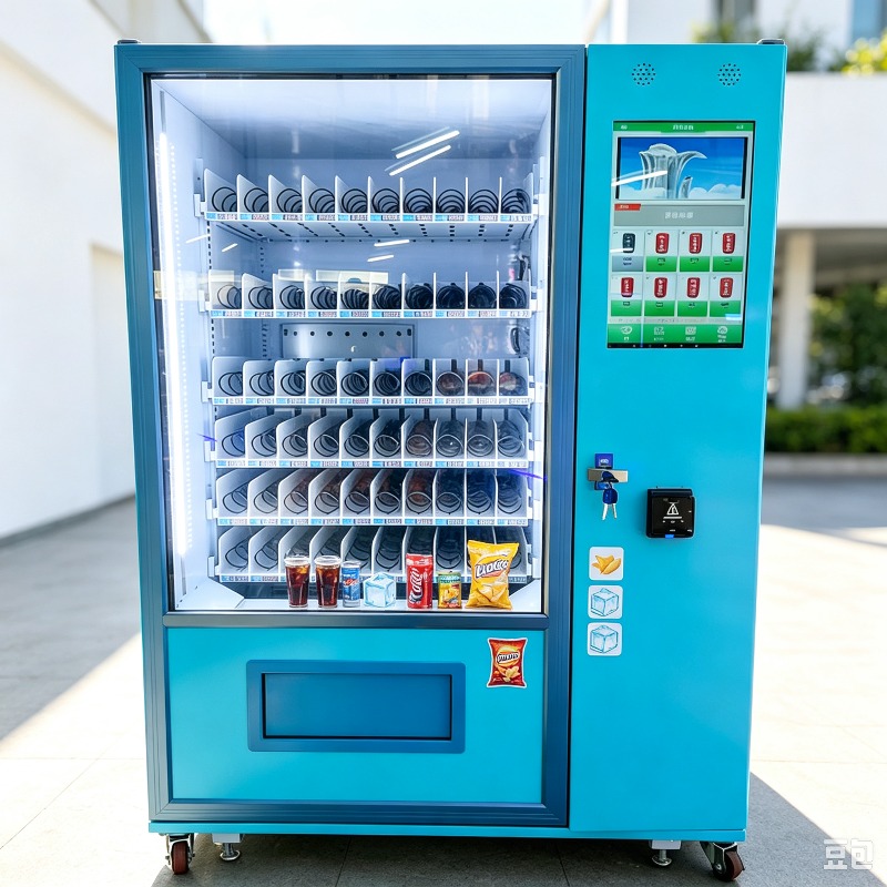 Snack-Verkaufsautomat mit Touc – Vending Machine Qr Code Bewertung und Preis