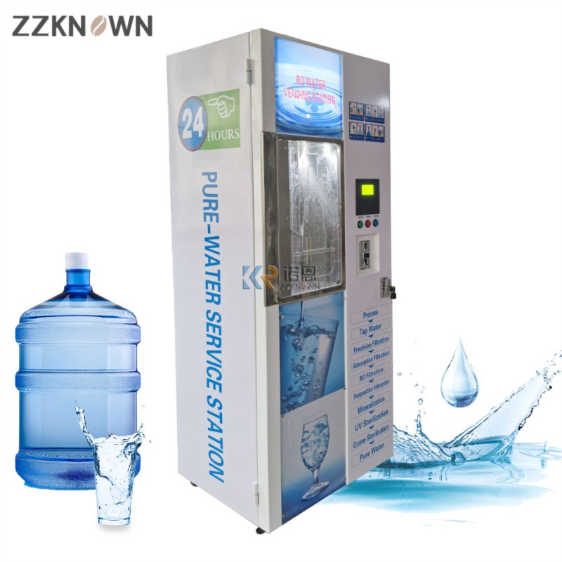 Anpassbare Eis- und Wasserauto – Vending Machine Qr Code Bewertung und Preis