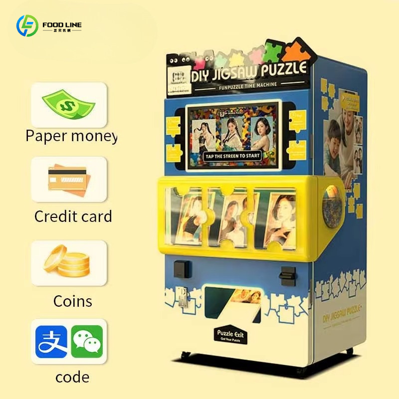 Intelligenter Puzzle-Verkaufsa – Vending Machine Qr Code Bewertung und Preis