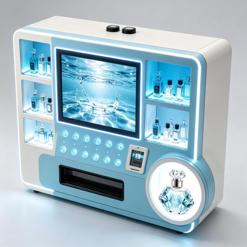 Automatischer Parfüm-Verkaufsa – Vending Machine Qr Code Bewertung und Preis