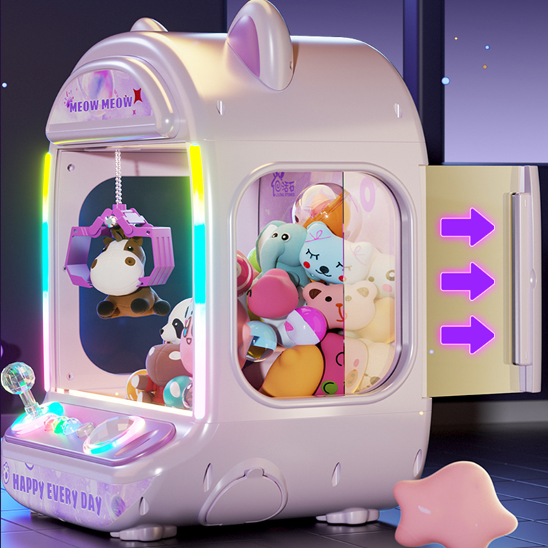 DIY Lila Automatische Puppe Ma – Coin Pusher Machine Bewertung und Preis