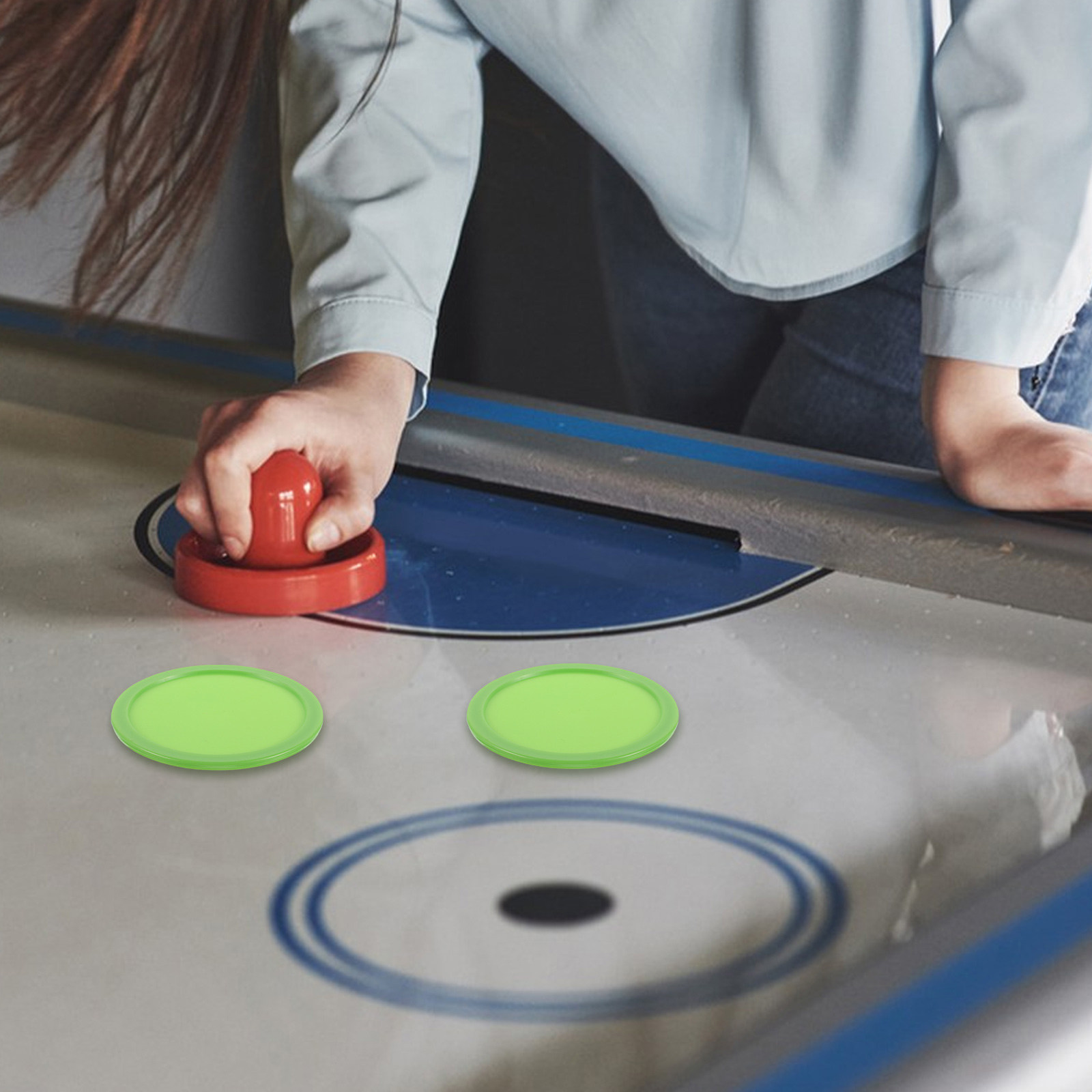 16 Stück Kleine Air-Hockey-Puc – Air Hockey Table Bewertung und Preis